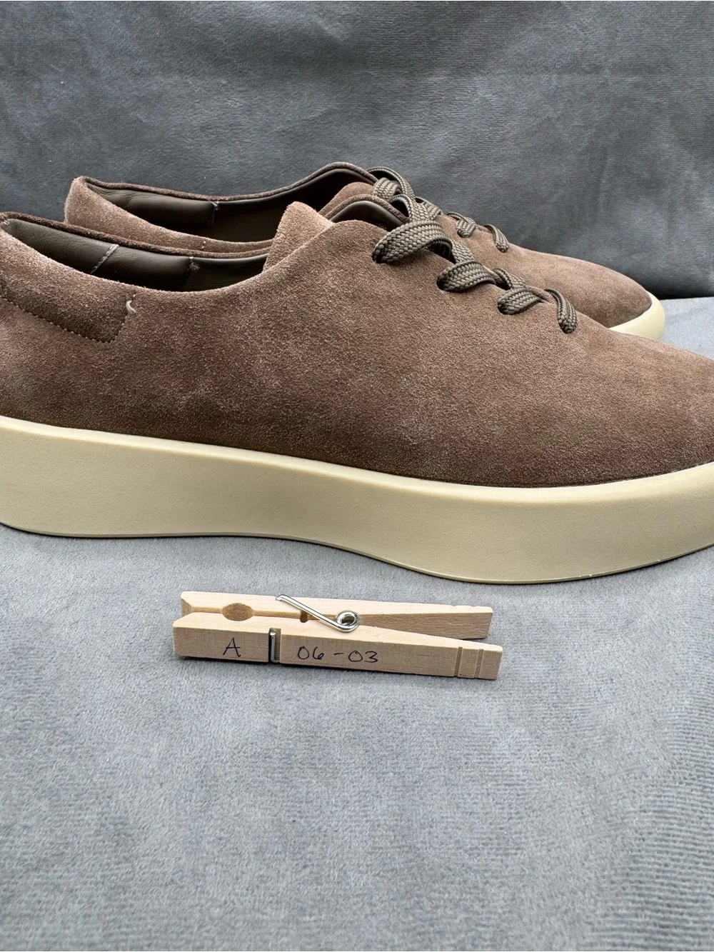 Fear of God 101 Sneakers Men’s Size 11 Brown Suede Luxury Designer Lace Up Shoes